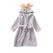 WOXINDA Toddler Kids Baby Boys Girls Cartoon Bathrobes Hooded Warm Flannel Night-Robe Sleepwear Pajamas Boy Top Toddler Boys Clothes Girl Boy Clothes Hooded Pajamas for Boys Toddler Dress Boy 3 T