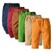 Godderr Kids Toddler Boys Spring Autumn Pants School Uniform Pants Newborn Elastic Waist Trousers Baby Casual Pants Size 9M-10Y