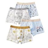 Esaierr 2-12T Toddler Kids Boys Cotton Boxer Underwear the Four Seasons Soft Briefs Breathable Four Corners Shorts 4-Pack