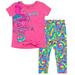 DreamWorks Trolls Poppy Toddler Girls T-Shirt and Capri Leggings Outfit Set Pink / Multicolor 2T