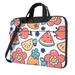 YFYANG 15.6 inch Universal Laptop Bag Oxford Cloth Laptop Sleeve Multi-functional Cartoon Fruit Flower Doodle Notebook Computer Messenger Bag Handbag