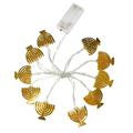 Miayilima Novelty Lights 10 LED Chanukah Hanukkah String Party Light Decors Candlestick Battery Operated LED for Home Lamp Decorations