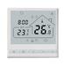 Yabuy Smart Thermostat 5+2 Programmable 3A Water Heating Thermostat DIY Install LCD Display Smart Temperature Controller Digital Thermostat for Office / Home