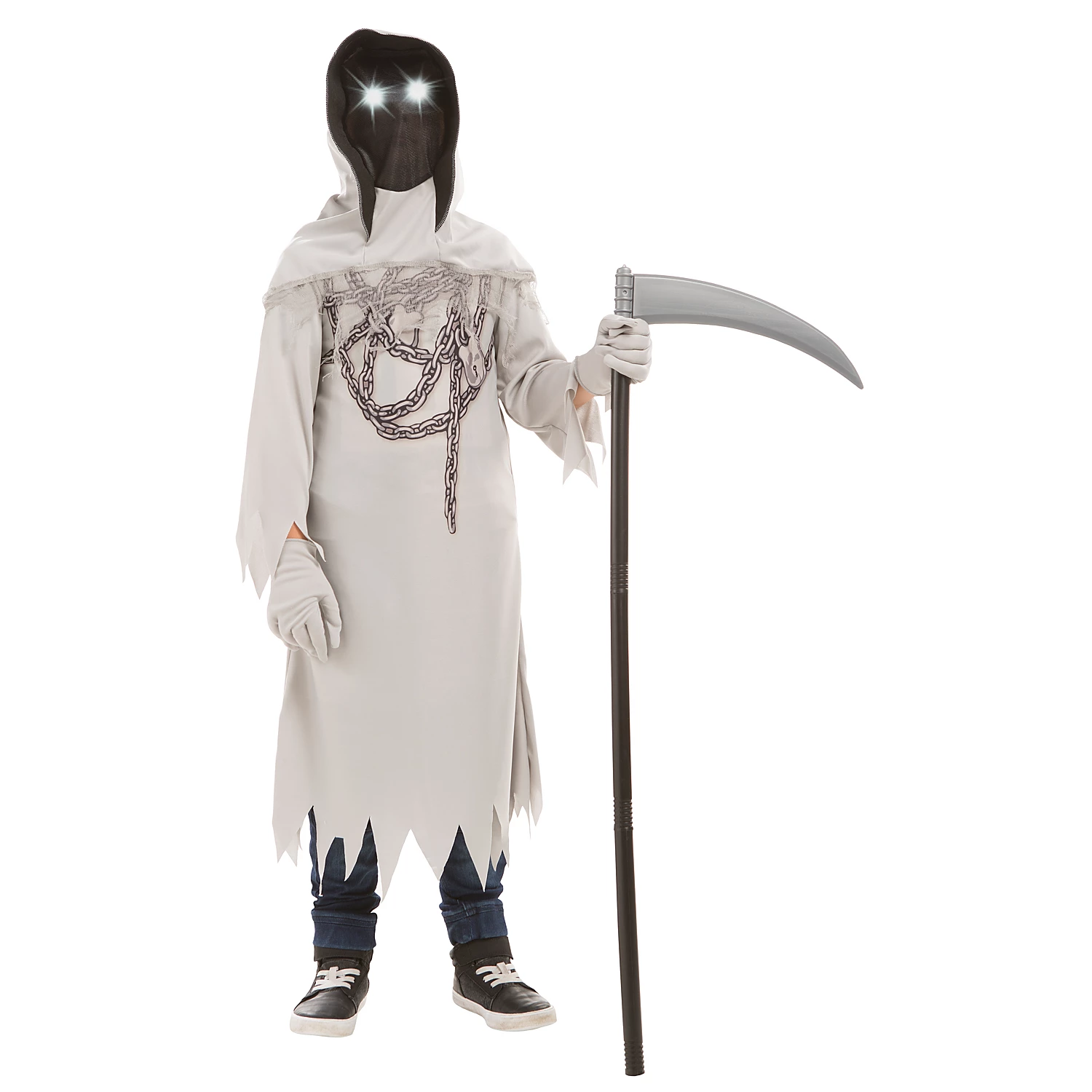 Kinderkostüm Gespenst mit leuchtenden Augen Image