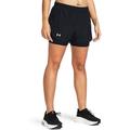 UNDER ARMOUR Damen Shorts UA FLY BY 2IN1 SHORT, Größe M in Schwarz