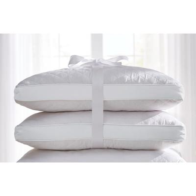 Gusseted Density Pillow 2-Pack by BrylaneHome in Medium Firm (Size PSTAND)