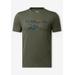 Men's Big & Tall Reebok motion camo tee by Reebok in Olive (Size XL)