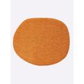 Fußmatte SALONLOEWE Teppiche Gr. B/L: 100 cm x 115 cm, 7 mm, 1 St., orange (apricot) Fußmatten gemustert