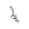 Charm-Einhänger "Fußballschuh, Silber 925", weiß, GIORGIO MARTELLO MILANO, Charms, Damen, Silber 925 (Sterlingsilber)