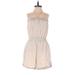 Kendall & Kylie Romper: Ivory Solid Rompers - Women's Size X-Small