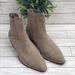 Anthropologie Shoes | Anthropologie Silent D Puly Western Suede Boots Size 38 Eu | Color: Tan | Size: 38