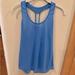 Lilly Pulitzer Tops | Lilly Pulitzer Luxletic Workout Tank Top Blue Racerback Soft Slub Size Small | Color: Blue | Size: S