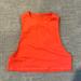 Lululemon Athletica Tops | Lululemon Cropped Muscle Tank | Color: Orange/Red/Tan | Size: 2