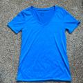 Nike Tops | Blue Nike Dri-Fit V-Neck Tee | Color: Blue | Size: S