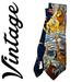 Disney Accessories | Disney Store Vintage Lion King Tie Simba Pride Rock | Color: Blue/Orange | Size: Os