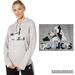 Adidas Tops | Adidas Badge Of Sport Floral Logo Climawarm Hoodie Sweatshirt In Light Gray | Color: Gray | Size: L