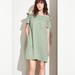 Anthropologie Dresses | Anthropologie Amadi Nola Off Shoulder Dress. Size Xs | Color: Green | Size: Xs