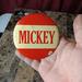 Disney Accents | Disney Vintage Mickey Mouse Pin | Color: Red | Size: Os