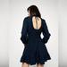 Madewell Dresses | Madewell Sophia Open-Back Mini Dress | Color: Blue | Size: L