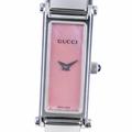 Gucci Accessories | Gucci Watch 1500l Stainless Steel Swiss Made Quartz Analog Display Pink Shell... | Color: Gold | Size: Os