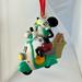 Disney Holiday | Angry Mickey Mint Green Vespa French Bread Disney Store 2015 Exclusive Ornament | Color: Black/Green | Size: Os