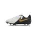 Nike Jr Phantom Gx Ii Club Fg/Mg Fußballschuh, White Black MTLC Gold Coin, 35.5 EU