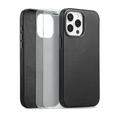 VENUCCI Designed for iPhone 15 Pro Max Leather Case - MagSafe Compatible - Luxury and Slim Case for Your Titanium Phone for Men and Women Plus 2 Screen Protectors. (Black)