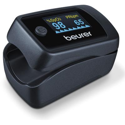 Pulsoximeter BEURER "PO 45" Blutdruckmessgeräte schwarz Blutdruckmessgerät