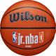 WILSON Ball JR NBA FAM LOGO AUTH OUTDOOR BSKT, Größe 6 in Braun