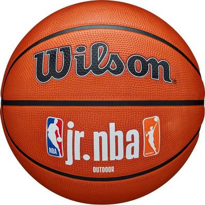 WILSON Ball JR NBA FAM LOGO AUTH OUTDOOR BSKT, Größe 5 in Braun