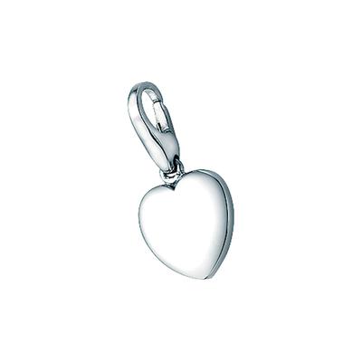 Charm Herz "Herz glänzend, Silber 925", silber, GIORGIO MARTELLO MILANO, Charms, Damen, Silber 925 (Sterlingsilber) Image