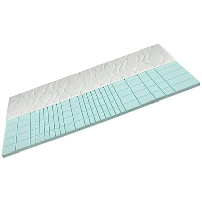 Topper MALIE "Greenfirst 7 Zonen Topper", weiß, B:100cm H:6cm L:210cm, Kaltschaum, Baumwolle, Topper, 90x200 cm, 100x200 cm und weitere Größen Image