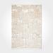 White Rectangle 6'7" x 8'10" Area Rug - Lofy Galata Area Rug w/ Non-Slip Backing, Cotton | Wayfair 1-Cr-Galata-6515-200x270