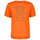 Scott - Defined Merino Graphic S/S - Merinoshirt Gr S orange