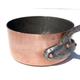 Vintage 4.9inch French Copper Saucepan| Delalande Villedieu Made in France| Tin Lining| French Copper Cookware| 2mm| 1.5lbs| Gift Idea!