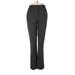Ann Taylor LOFT Dress Pants - High Rise Boot Cut Boot Cut: Gray Bottoms - Women's Size 6