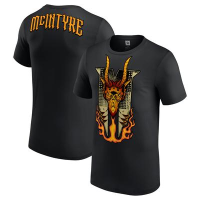 WWE Drew McIntyre Dragon Flames T-Shirt - Schwarz - Herren Image