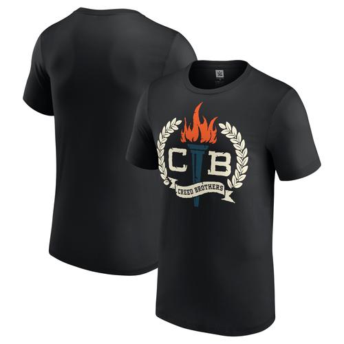 WWE Creed Brothers Laurel Logo T-Shirt - Schwarz - Herren