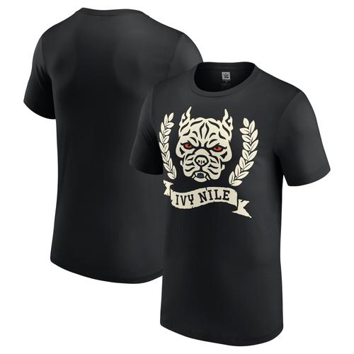 WWE Ivy Nile Laurel Logo T-Shirt - Schwarz - Herren