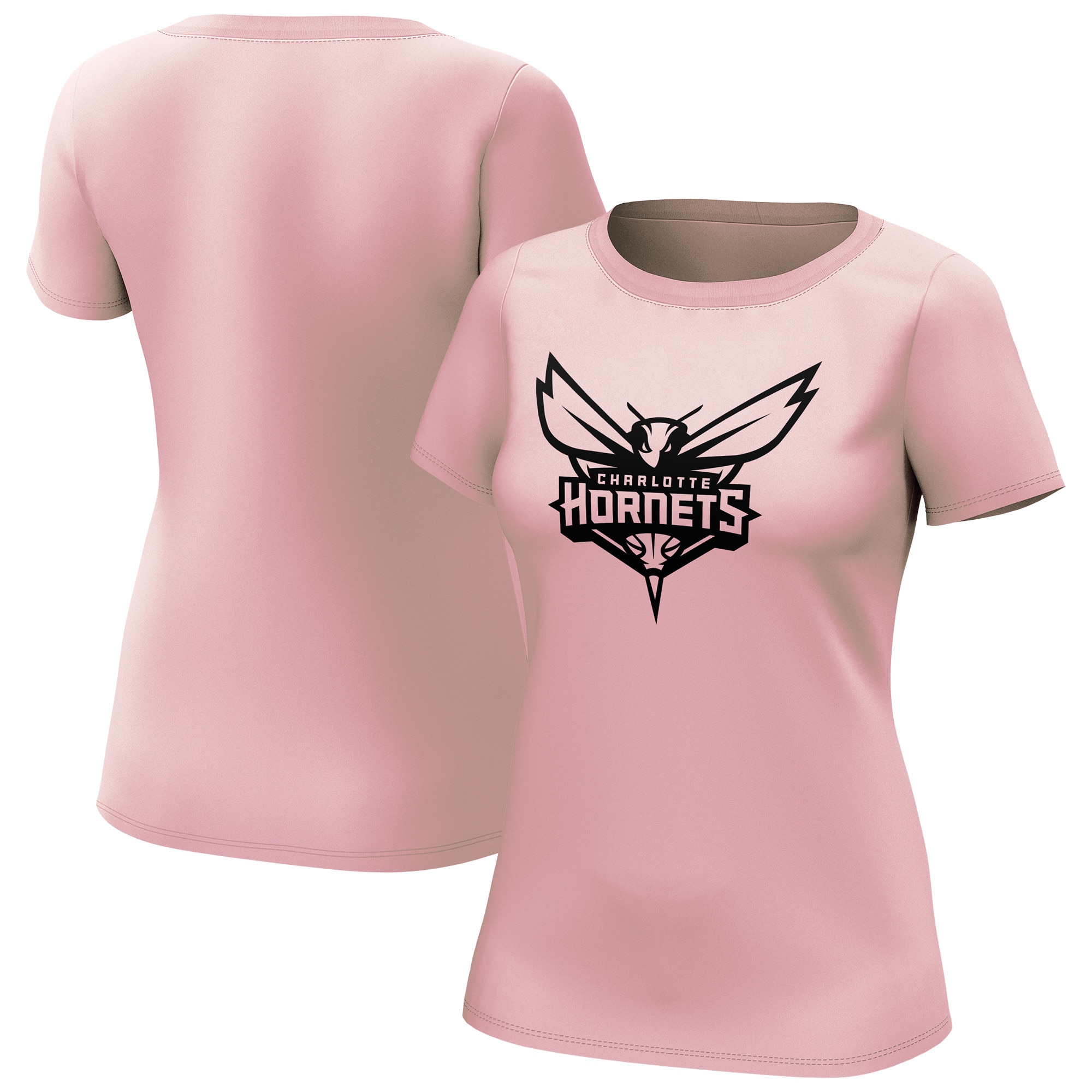 Charlotte Hornets Fashion Color Logo T -Shirt - Frauen Image