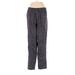 Lou & Grey Casual Pants - High Rise Straight Leg Cargo: Gray Bottoms - Women's Size Small