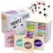 Regal Games Nertz Card Games for Kids - 12 Decks of Playing Cards in Vibrant Colors Bulk Set Poker Wide-Size Regular Index Fast Frenzied Fun Card Game