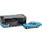 1968 Ford Mustang Fastback Sierra Blue Ford Rainbow Of Colors - West Coast USA Special Edition Mustang 1/18 Diecast Car Model by Greenlight