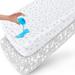 2 Pack Waterproof Changing Pad Cover with Cute Print By Biloban - 16" x 32" x 4"