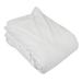 Just Linen 100 Percent Water Resistant Zippered Hypoallergenic Dust Proof Terry Surface European King Mattress Pad Protector