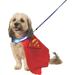 Rubie s DC Superman Cape for Pets with Light-Up Collar & Leash X-Large