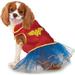 DC Comics Wonder Woman Pet Tutu Dress Small