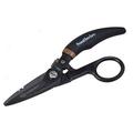 Southwire - ESP-1 Tools & Equipment ESP1 Electrician Scissors DataComm Snips Durable Serrated Blade Built in Notches Precise Control Textured Grip Handle for Added Comfort Nickle Finished Plate