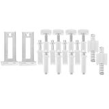 Bifold Door Hardware Bifold Door Repair Kit Guide Wheel Bi-fold Door Hardware Bi-fold Door Hardware Metal Pivots Component Stainless Steel Plastic