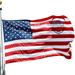 American Flag 2.5x4 FT For Outside 100% Made In USA Most Durable Heavy Duty Luxury Embroidered Star with Brightly Colored Brass Grommets Premium US Flag (2.5x4 Ft)